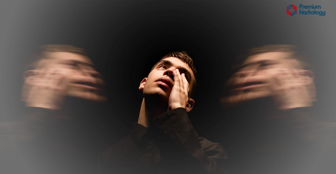 Мужчина с шизофренией